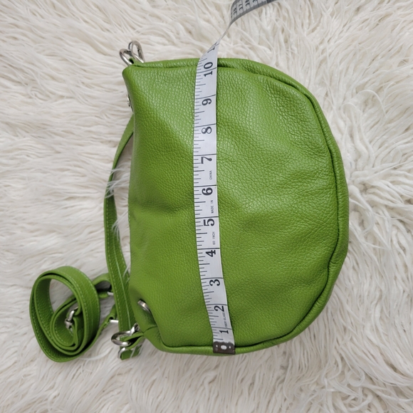 Green Leather Women's Bag - Picture 5 of 8
